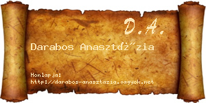 Darabos Anasztázia névjegykártya